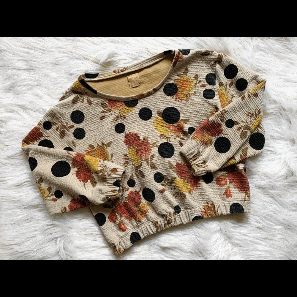 zara cropped 3/4-sleeve sweater